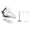 Image de Robot Pâtissier Prep'Mix+ HM4641 2.5L 500W 5 Vitesses Acier Inoxydable Blanc/Noir