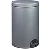Image de Poubelle à pédale 20l gris 90251
