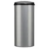 Image de Poubelle 45l gris métal 93632
