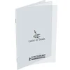 Image de Cahier de dessin CONQUERANT polypro incolore 17x22 uni 90g 32p