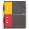 Image de Cahier petit format A5+ Meetingbook International 160 pages Reliure intégrale Petits carreaux 5mm 18,8 x 22,6 cm