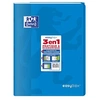 Image de Cahier petit format Easybook 96 Pages grands carreaux 24 x 32 cm Bleu