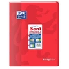 Image de Cahier petit format Easybook 96 Pages grands carreaux 24 x 32 cm Rouge