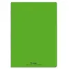 Image de Cahier piqûre 24x32 cm, 96 pages grands carreaux, Vert