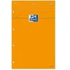 Image de - 1 x bloc-notes, 210 x 315, seyès, 80 feuilles, orange 100106979