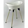 Image de KIT BAIGNOIRE VASCO Blanc Muguet : baignoire + pieds + tuyau de vidange