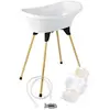 Image de Pack baignoire VASCO 5 en 1 Blanc muguet - Fabriqué en France