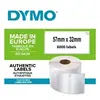 Image de LabelWriter Boite de 6 rouleaux de 1000 étiquettes multi-usages - 32mm x 57mm