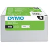 Image de DYMO D1 étiquettes autocollantes authentiques | 9 mm x 7 m | impression en noir sur fond blanc | pour étiqueteuses LabelManager | 10 rouleaux en occasion ou reconditionné
