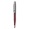 Image de PARKER Sonnet Premium Stylo bille, métal et laque Rouge, Recharge noire pointe moyenne, Coffret cadeau