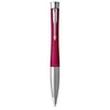 Image de Stylo à bille Urban avec Finitions Chromées Magenta Rouge
