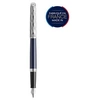 Image de Hémisphère L'Essence du bleu Stylo plume, Bleu, Plume fine, encre bleue, Coffret cadeau