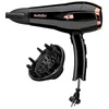 Image de BaByliss Sèche-cheveux Cordkeeper - Sèche-cheveux puissant de 2000W avec 1,65m cordon rétractable, Technologie ionique anti-frisottis, 3 réglages de température et 2 réglages de vitesse, Noir, D373E en occasion ou reconditionné