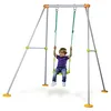 Image de Smoby - 310191 - Jeu de Plein Air - Portique Métal Plus - Siège Evolutif 2 en 1 - 180 cm en occasion ou reconditionné