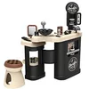 Image de Smoby - Barber & Cut - Barber Shop - Jouet d'Imitation Barbier - Coiffure + Shampoing + Comptoir Marchand - 19 Accessoires + Tabouret - A Partir de 3 Ans - Fabriqué en France en occasion ou reconditionné