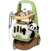 Image de - Chariot Vétérinaire De Zoo - Peluche Panda - Nombreux Accessoires Inclus - Produit 2 En 1 : Cage De Transport - Fabrication