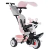 Image de Smoby - Tricycle Baby Driver Rose - Evolutif 3 en 1 - Poignée Parentale Réglable - Frein de Parking, Repose-Pied, Pare-Soleil Anti-UV - A Partir de 10 Mois Jusqu'à 3 Ans - Fabrication Espagnole en occasion ou reconditionné