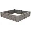 Image de Smoby Life - Bac Square Garden - Bac à Sable ou Carré Potager pour Maisons Smoby - 76x76 cm - Bâche Incluse - Matière Recyclée - A Partir de 2 Ans - Fabrication Française en occasion ou reconditionné
