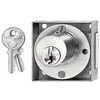 Image de Serrure V135 V5 diamètre 25mm droite carré 20mm profondeur 18mm SN 1315 - - 11309000