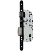 Image de Serrure monopoint à larder D459 urgence axe 50mm T20 bout rond finition noir - - 14503000