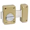 Image de Verrou V136 bouton pêne 110 bronze cylindre 45mm - - 16104000