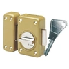 Image de - Verrou de securite a bouton pour porte de 36 a 40 mm Vachette V136