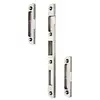 Image de Jeu de gâches pour Serrure Vachette 20500 têtiere 18mm 16x10.5mm, bouts ronds, droite