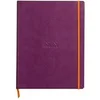 Image de Cahier brochérama - A4+ 29,8 x 22,5 cm - blanc ligné - 160 pages - violet