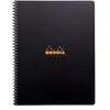 Image de RHODIA 119901C - Cahier à Spirale (Reliure Intégrale) Noir - A4+ 22,5 x 29,7 cm - Ligné - 160 pages Détachables Perf. 4 Trous - Papier Clairefontaine 90 g/m² - Couverture Polypro - Rhodiactive en occasion ou reconditionné