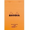 Image de Bloc Rhodia Orange 80 feuilles Agrafés MESSAGE 11x17