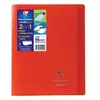 Image de Cahier de 96 pages A5 Seyès Koverbook 17 x 22 cm Rouge