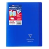 Image de Cahier piqué Koverbook 17 x 22 cm 96 pages grands carreaux Bleu Marine