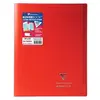 Image de Koverbook Cahier piqure 48 pages avec rabats - 240 x 320 mm - Seyes papier PEFC 90 g - Rouge