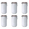 Image de Pack de 6 bocaux 1,5 L - - Transparent - Verre