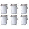 Image de Pack de 6 terrines 1 l - - Transparent - Verre