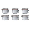 Image de Pack de 6 terrines 125 ml - - Transparent - Verre