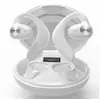 Image de Ecouteurs sans fil Bluetooth YYK-770 Blanc avec double canal stéréo, boîtier de chargement HiFi immersif, affichage numérique, basses profondes