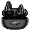 Image de Ecouteurs sans fil Bluetooth YYK-Q80 Noir - Ecouteurs clipsables à oreille ouverte pour le sport et la course à pied
