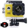 Image de Caméra Sport D800S HD 4K 30m Etanche Wifi Avec télécommande Jaune
