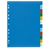 Image de Modling - Intercalaires Numeriques Polypropylene Couleur A4 - Jeu De 12