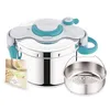 Image de SEB ClipsoMinut' Easy+ 6L, Ouverture facile à une main, Gain de place, Cocotte-minute® induction, Fabriqué en France, Autocuiseur Inox, Bleu P4900716 en occasion ou reconditionné
