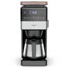 Image de Krups Grind Aroma XL KT842810 Machine à café filtre, broyeur conique amovible, panneau de commande numérique, capacité XL (1,25 l), thermos en acier inoxydable, noir/acier inoxydable en occasion ou reconditionné