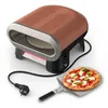 Image de Tefal Pizza Pronto Four à Pizza Électrique d'Extérieur 2600W avec Pierre Rotative Automatique Cuisson 3 minutes Pizza 30 cm Multifonctions Jusqu'à 400°C 4 Températures Pelle à Pizza Incluse JM600TE0 en occasion ou reconditionné