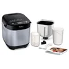Image de Moulinex Pain et Delices Machine à pain 1Kg 720W 20 programmes automatiques Programme sans gluten Programme yaourt Pain maison Pizza Pâte Confiture Porridge Yaourt Fromage frais Noir Inox OW240E30 en occasion ou reconditionné
