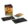 Image de Coffret XA800212 : 2 plaques à croque triangle Snack Collection + 1 livret de 4 recettes