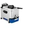 Image de Tefal Oleoclean Pro FR804015 Inox & Design - Friteuse - 3.5 litres - inox brossé / bleu