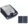 Image de SNACK COLLECTION 2 JEUX DE PLAQUES GAUFRES & GRILL 700 W SW857D12