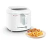 Image de Moulinex - Friteuse Uno pour format compact - 1kg - 4 personnes - Blanc en occasion ou reconditionné