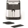 Image de Friteuse électrique à air chaud 2 en 1 EY801815, avec gril XXL Easy Fry & Grill intégré, 8 programmes, 6,3 L, 2 zones de cuisson, revêtement