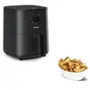 Image de EY130815 Friteuse sans huile électrique, Technologie air chaud, Capacité 3,5 L, Compacte, Cuisson saine et croustillante, Noir